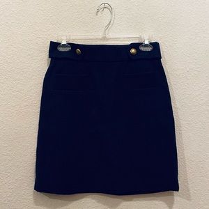 Brooks Brothers skirt - NWT! Navy blue. Size: 2P.